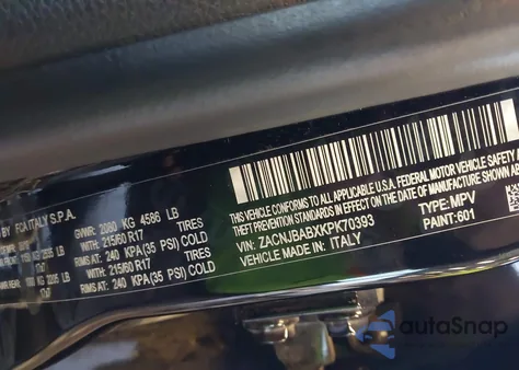 2019 Jeep Renegade Sport 4X4 from USA, damaged, VIN ZACNJBABXKPK70393